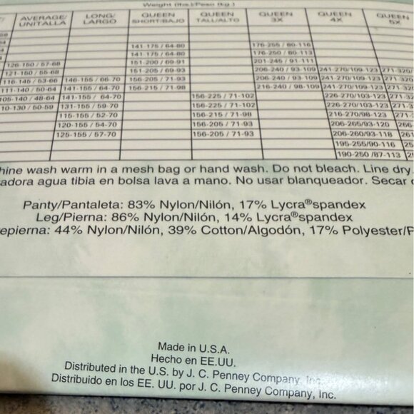 Sheer Caress Control Top Silk Sheer Pantyhose Color Smoke Grey Sandalfoot Size M - Picture 5 of 9